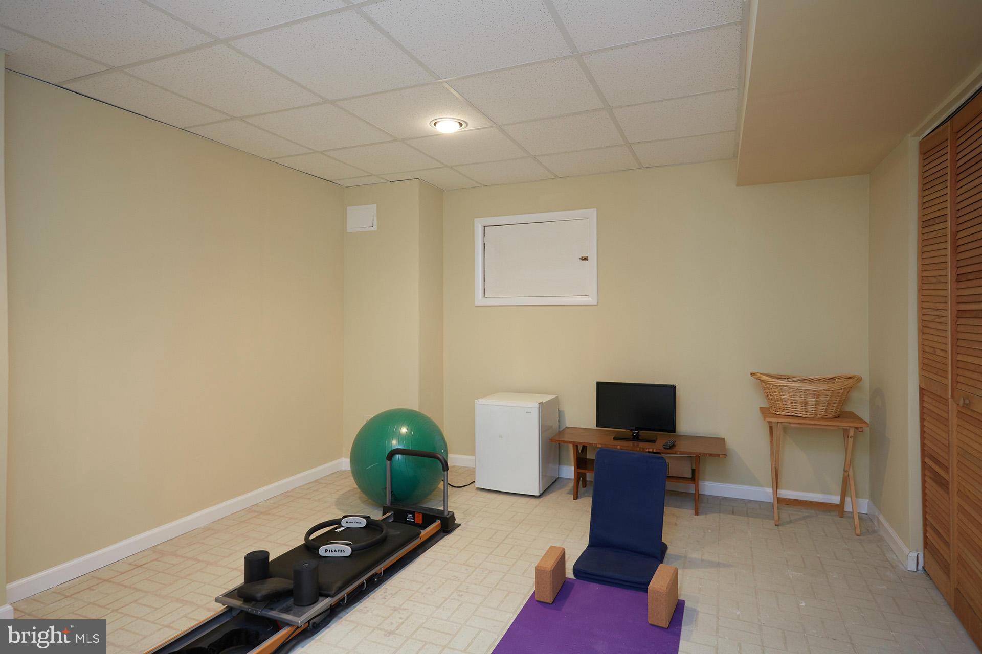 7901 Burdette Road Bethesda, MD 20817 - Photo 27 of 30 Lower Level Exercise Room