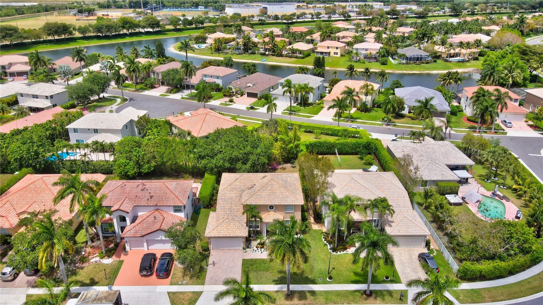 12920 Hyland Circle Boca Raton, FL 33428 - Photo 22 of 31 an aerial view of residential houses with outdoor space