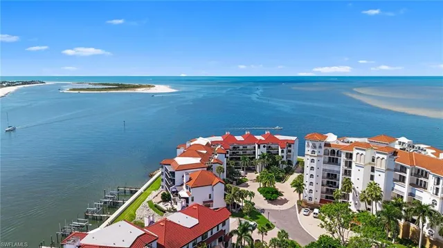 a balcony with city view and lake view