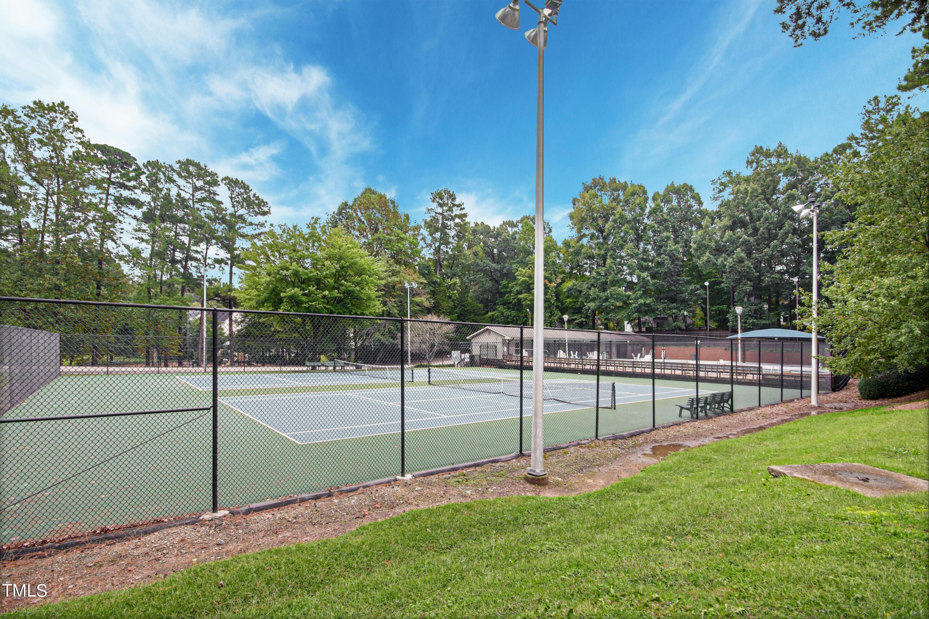 8605 Yucca Trail Raleigh, NC 27615 - Photo 36 of 42 a view of a backyard