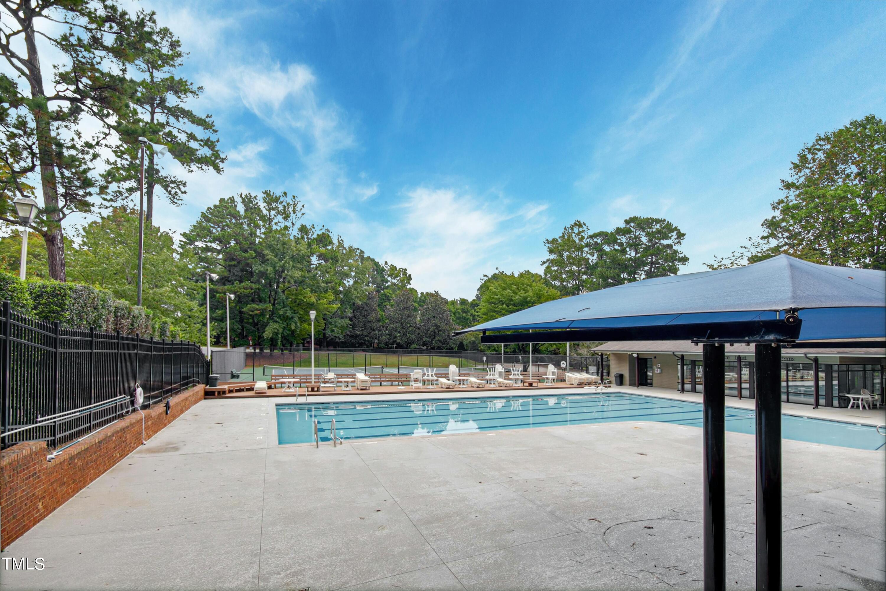 8605 Yucca Trail Raleigh, NC 27615 - Photo 37 of 42 a outdoor view with a sitting space