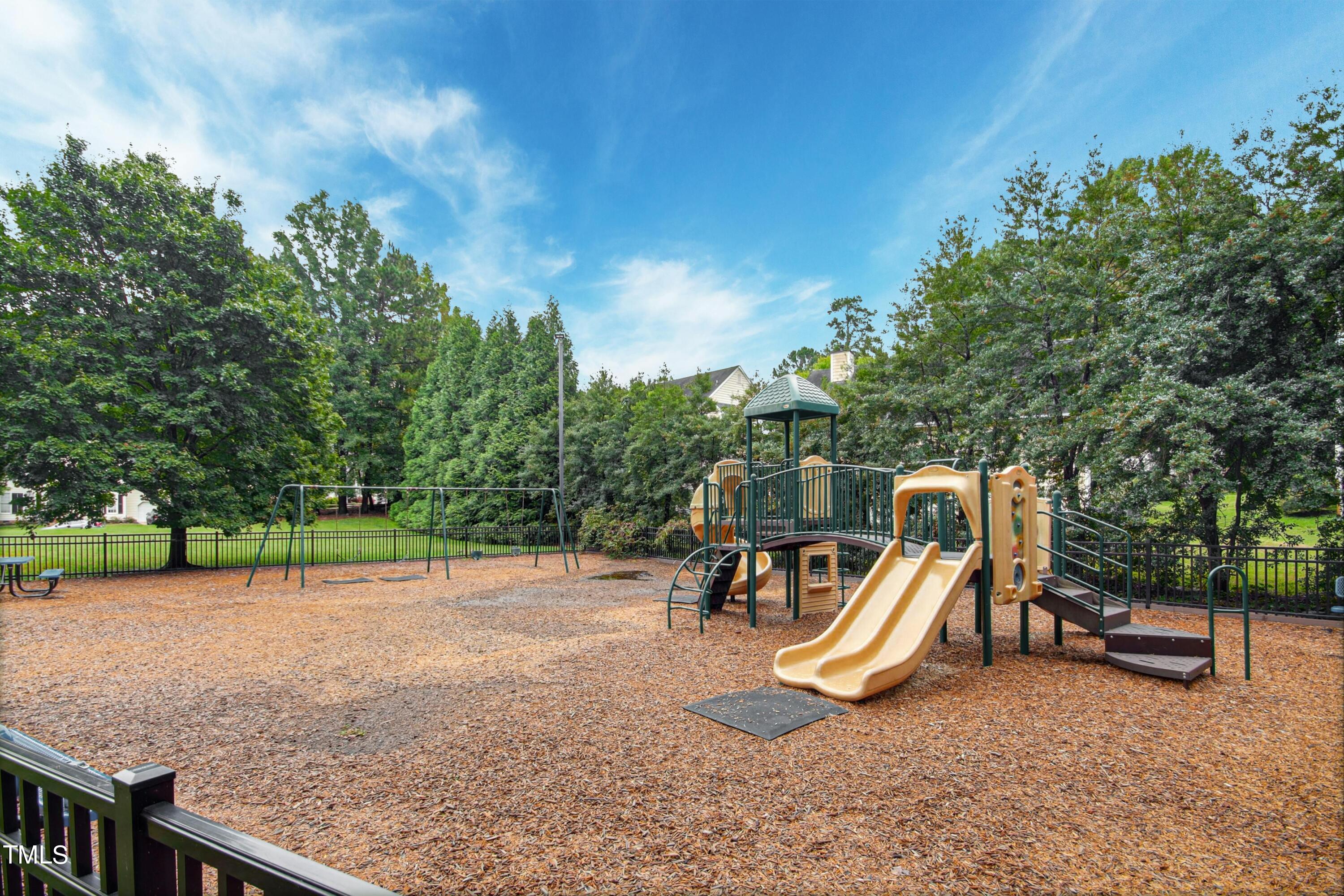 8605 Yucca Trail Raleigh, NC 27615 - Photo 38 of 42 a view of a park with slide