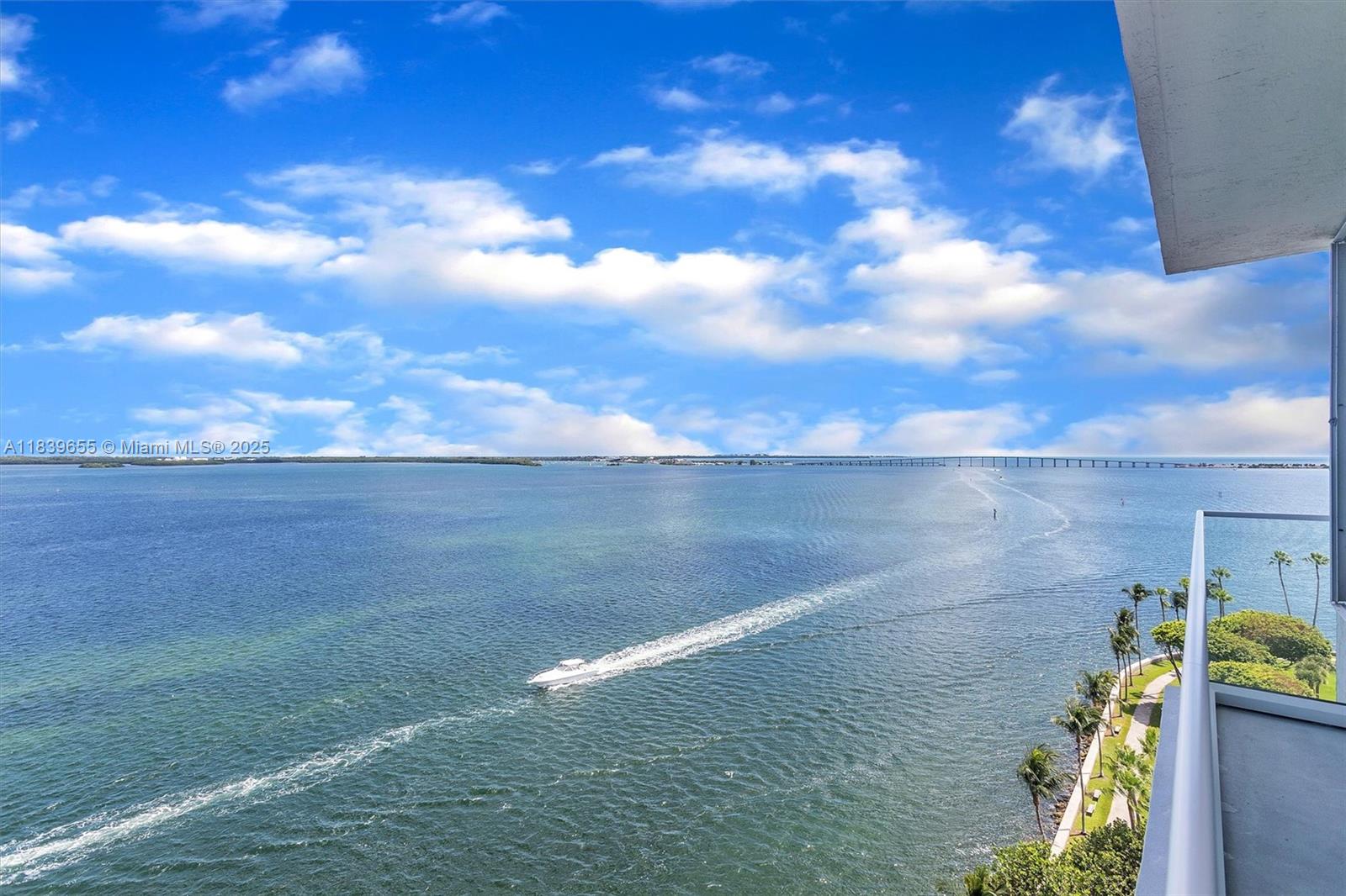 Brickell Miami, FL 33131 - Photo 31 of 32 a view of a lake from a yard