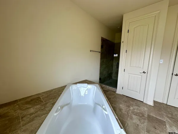 a view of a bedroom from window