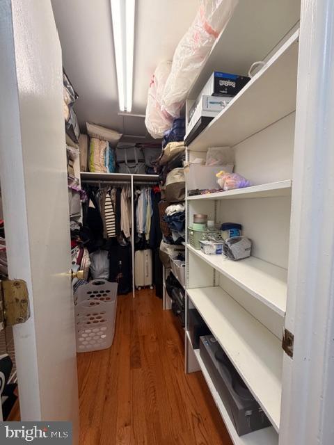 810 Kendrick Street Philadelphia, PA 19111 - Photo 22 of 45 a view of walk in closet with clothes and shoes