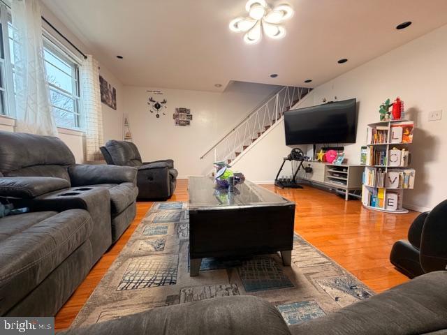 810 Kendrick Street Philadelphia, PA 19111 - Photo 5 of 45 a living room with furniture and a flat screen tv