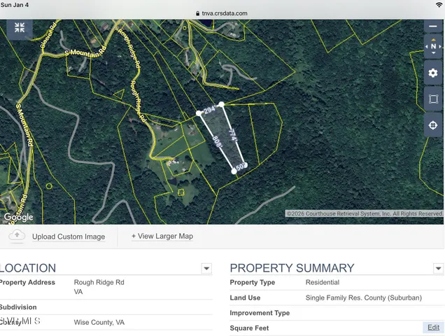 $22,500 | Tbd Rough Ridge Road, Pound, VA 24279