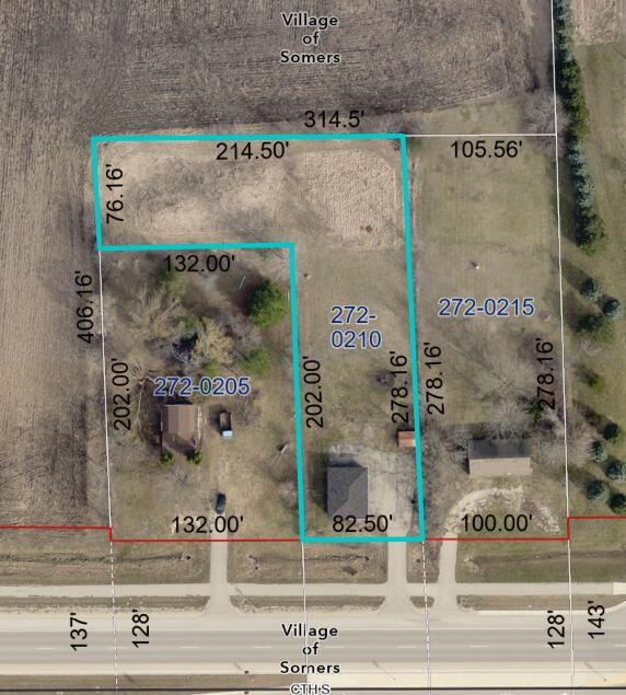 6616 38th Street Somers, WI 53144 - Photo 1 of 6 Washington Road Map