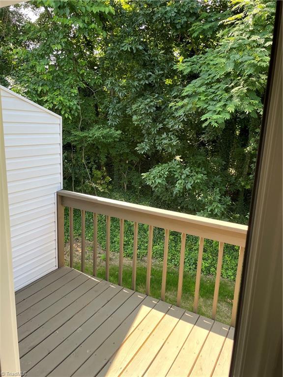 3010 Ingleside Drive High Point, NC 27265 - Photo 4 of 6 Upper Unit Back Deck