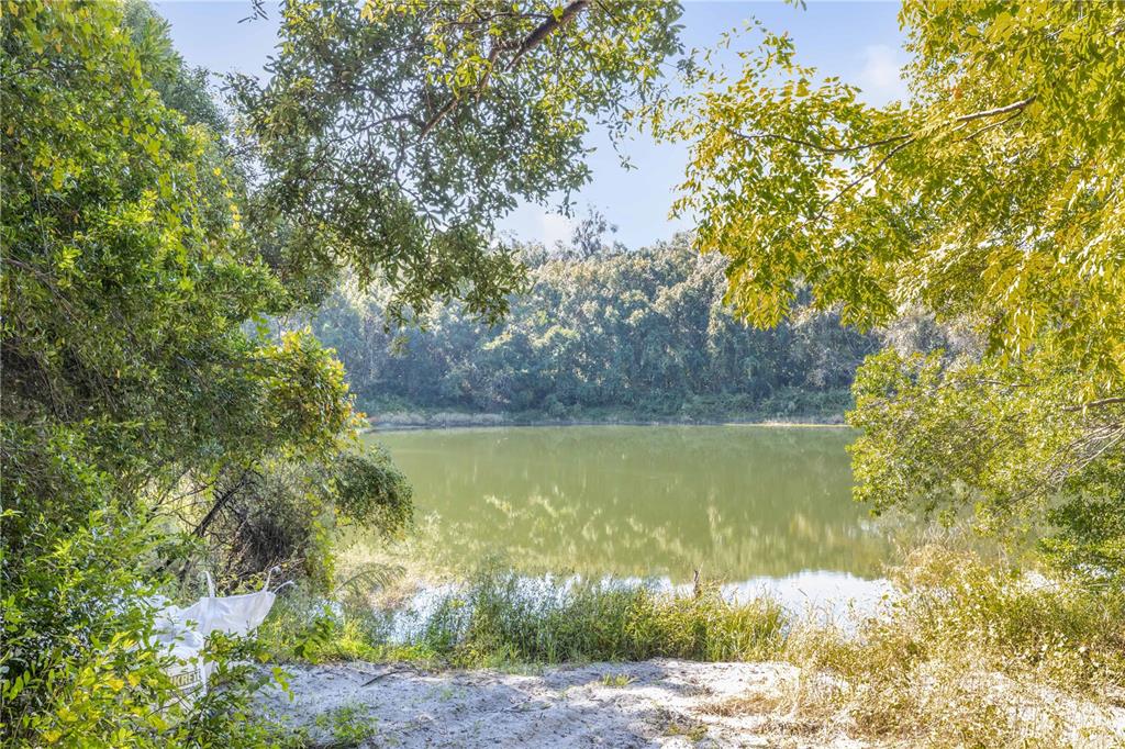 1624 Greens Dairy Road DeLand, FL 32720 - Photo 24 of 51 a view of a lake from a yard