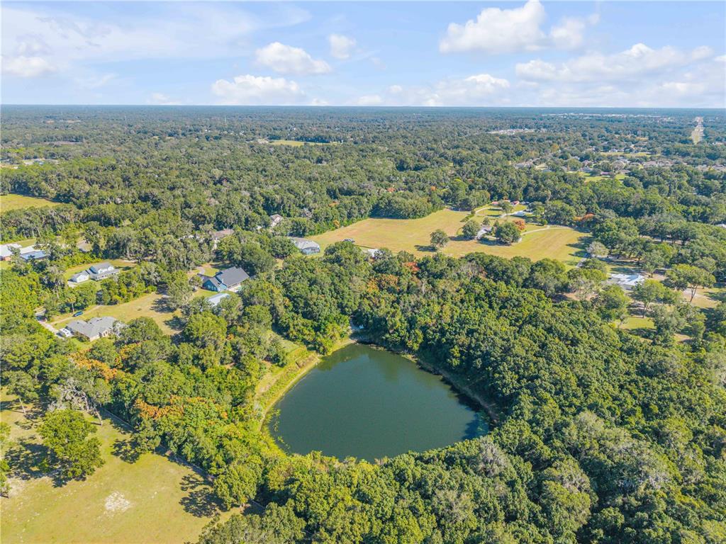 1624 Greens Dairy Road DeLand, FL 32720 - Photo 34 of 51 an aerial view of residential houses with outdoor space and trees