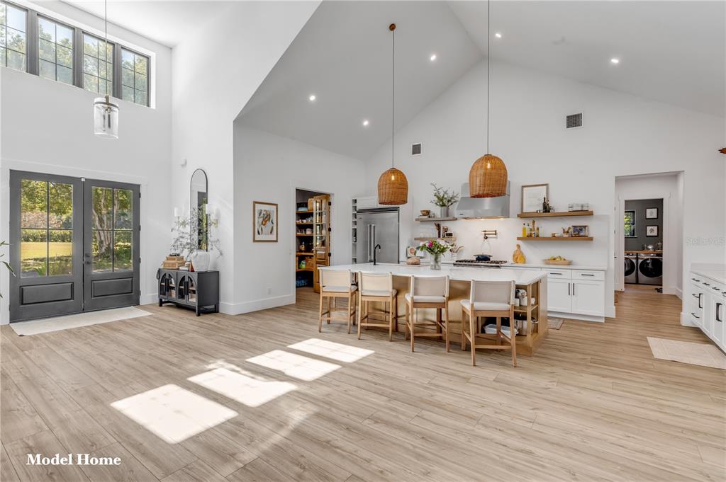 1624 Greens Dairy Road DeLand, FL 32720 - Photo 41 of 51 a view of a dining room with furniture and wooden floor