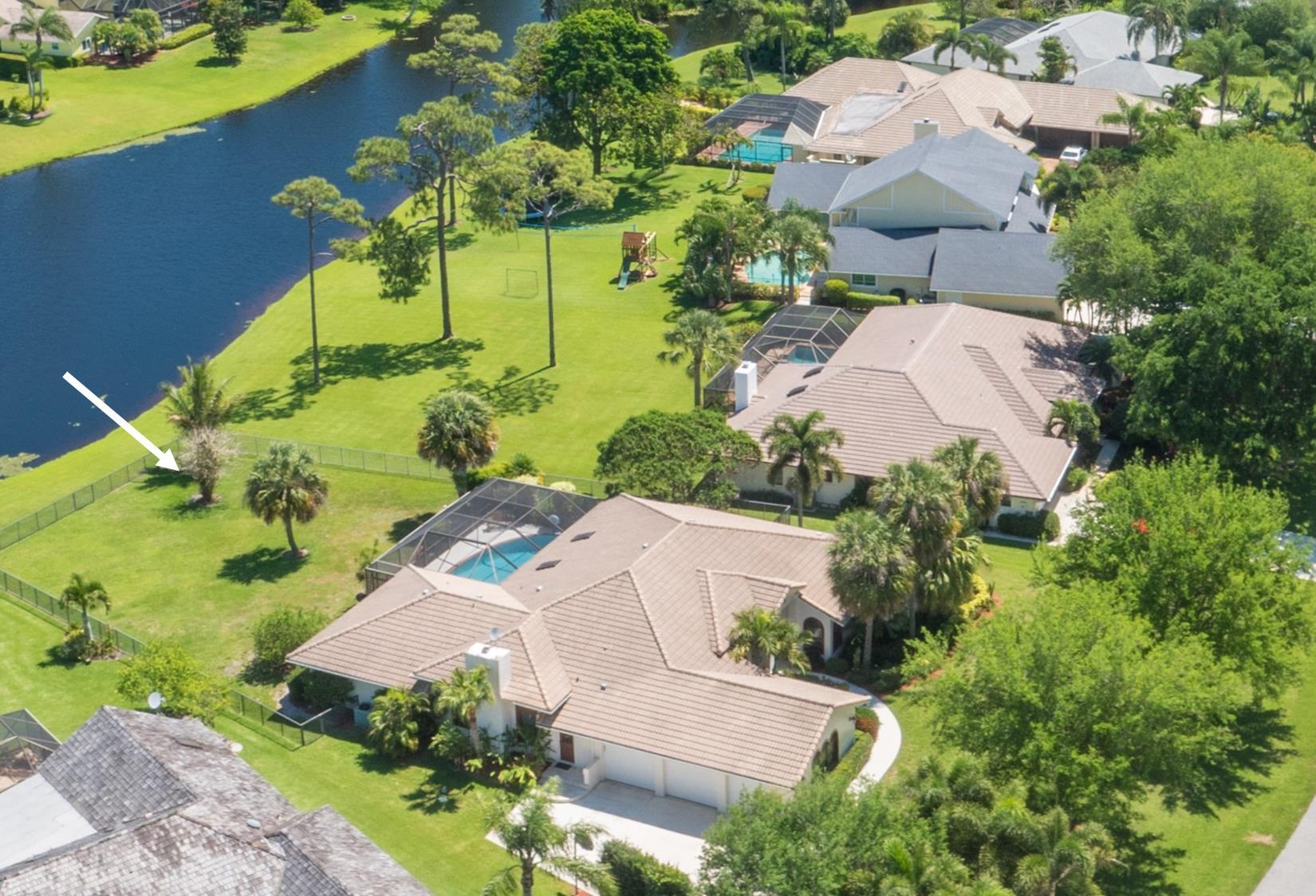 6620 Wood Lake Road Jupiter, FL 33458 - Photo 1 of 42 Aerial of House
