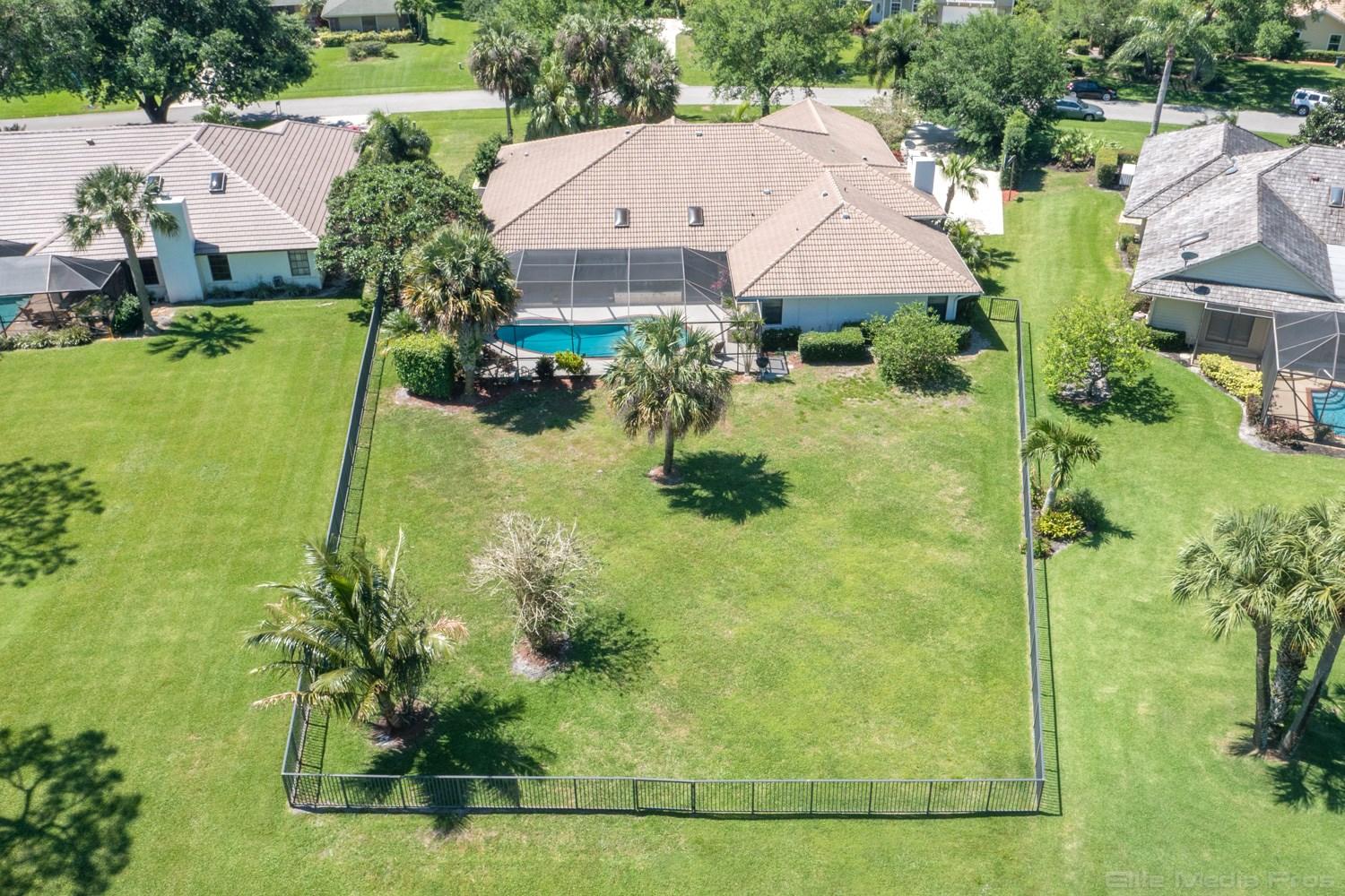 6620 Wood Lake Road Jupiter, FL 33458 - Photo 40 of 42 Aerial from Back