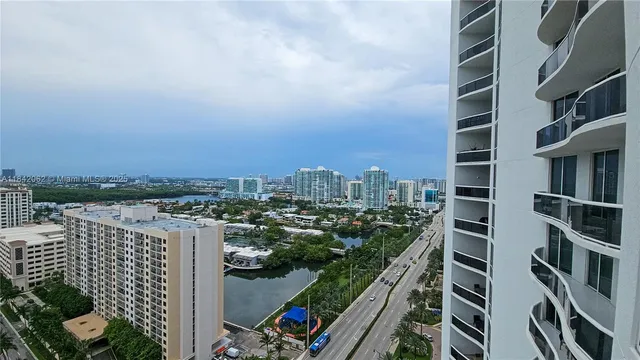 a view of balcony with a sink