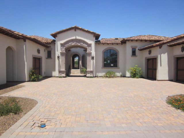 6600 East Doubletree Ranch Road Paradise Valley, AZ 85253 - Photo 1 of 42 a view of the house with large windows
