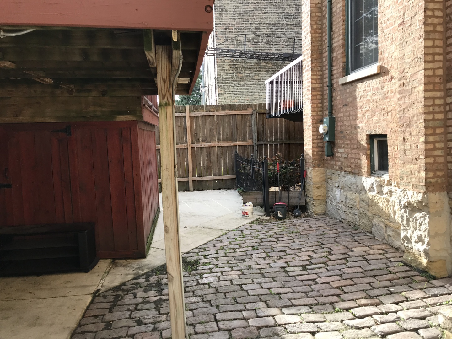 3110 South Racine Avenue Chicago, IL 60608 - Photo 19 of 23 a view of a pathway that has an empty room