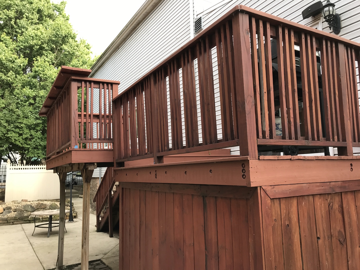 3110 South Racine Avenue Chicago, IL 60608 - Photo 23 of 23 a view of a house with backyard and deck