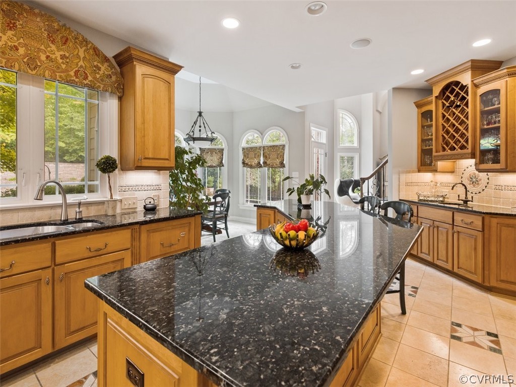 14207 Lander Road Midlothian, VA 23113 - Photo 8 of 21 LARGE island. Separate coffee bar and wet bar area.