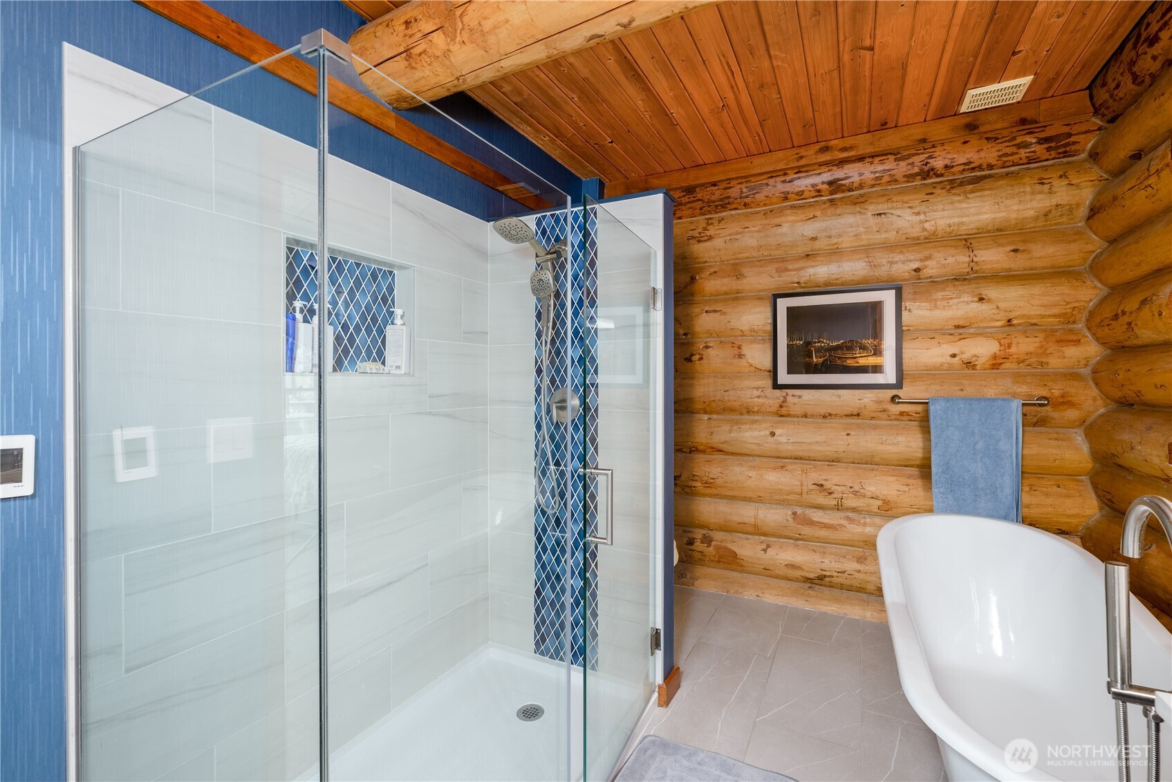 193 Snowberry Lane Sequim, WA 98382 - Photo 16 of 40 a bathroom with a bathtub and shower