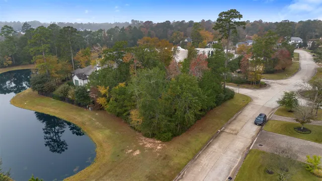 a view of a house with a yard and a trees