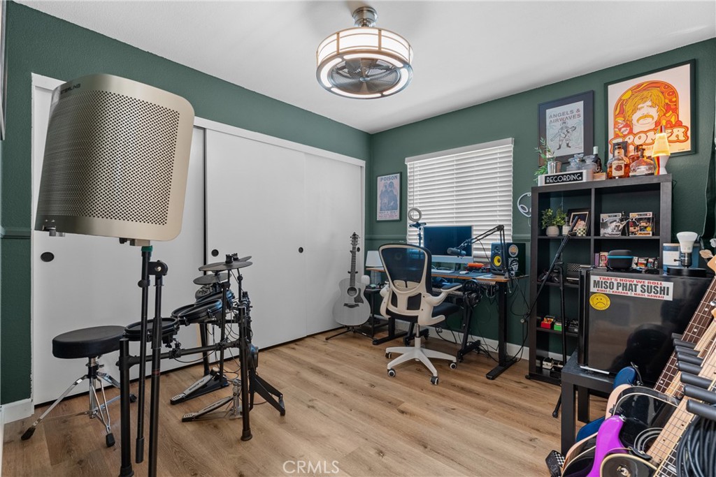 28818 Oak Springs Canyon Road Canyon Country, CA 91387 - Photo 20 of 38 a view of a workspace with furniture and a window