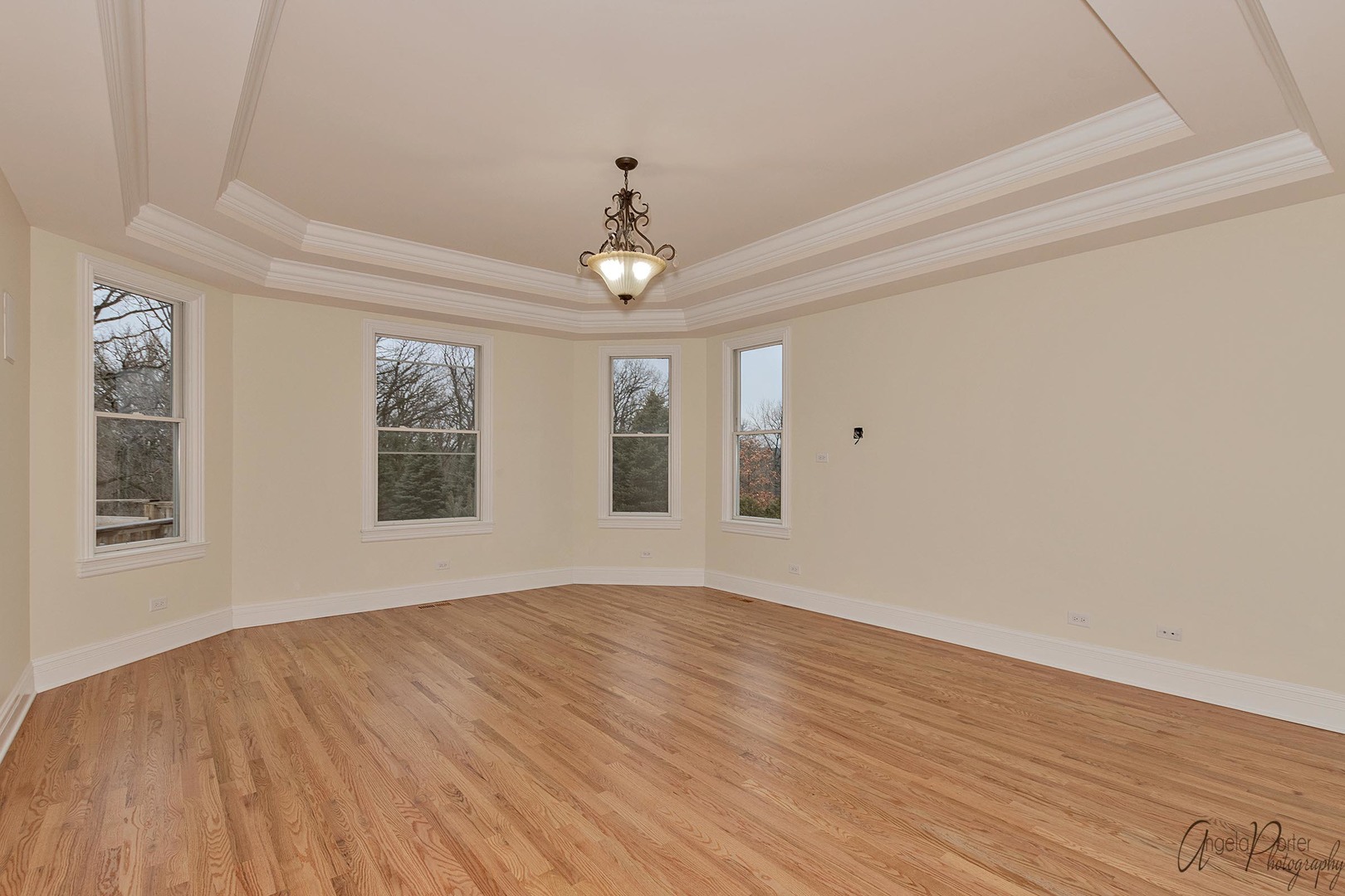 3513 Deep Wood Drive Crystal Lake, IL 60012 - Photo 21 of 71 a view of an empty room with wooden floor and a window