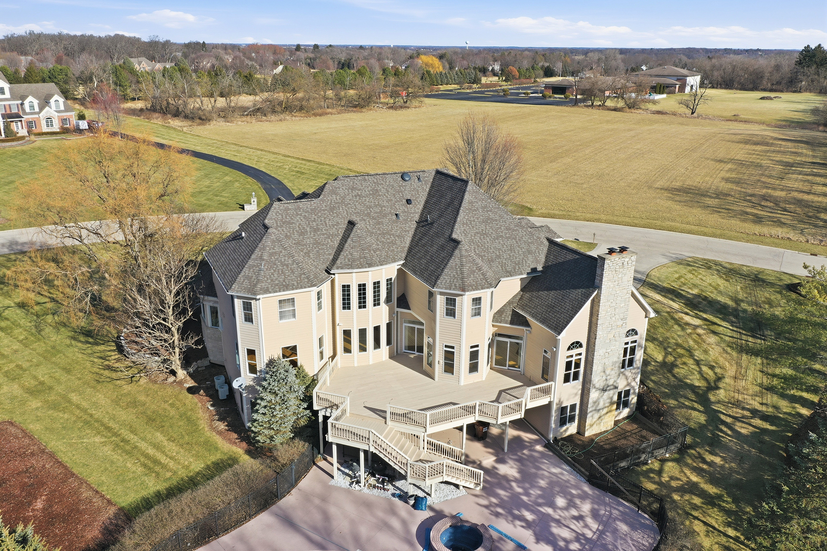 3513 Deep Wood Drive Crystal Lake, IL 60012 - Photo 70 of 71 an aerial view of house with lake view