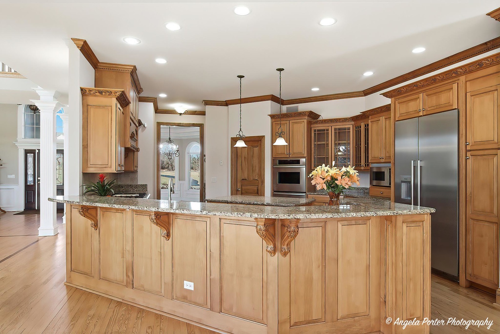 3513 Deep Wood Drive Crystal Lake, IL 60012 - Photo 10 of 71 a view of a kitchen with stainless steel appliances granite countertop a refrigerator and a sink