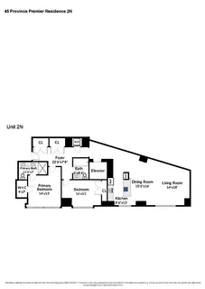 $1,625,000 | 45 Province Street, Unit 2N, Boston, MA 02108