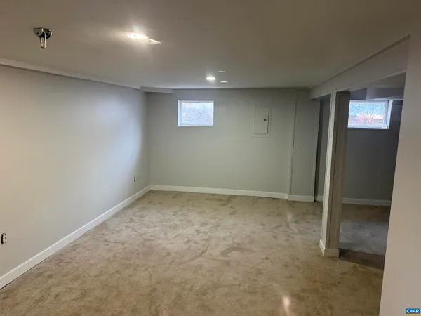 a view of empty room