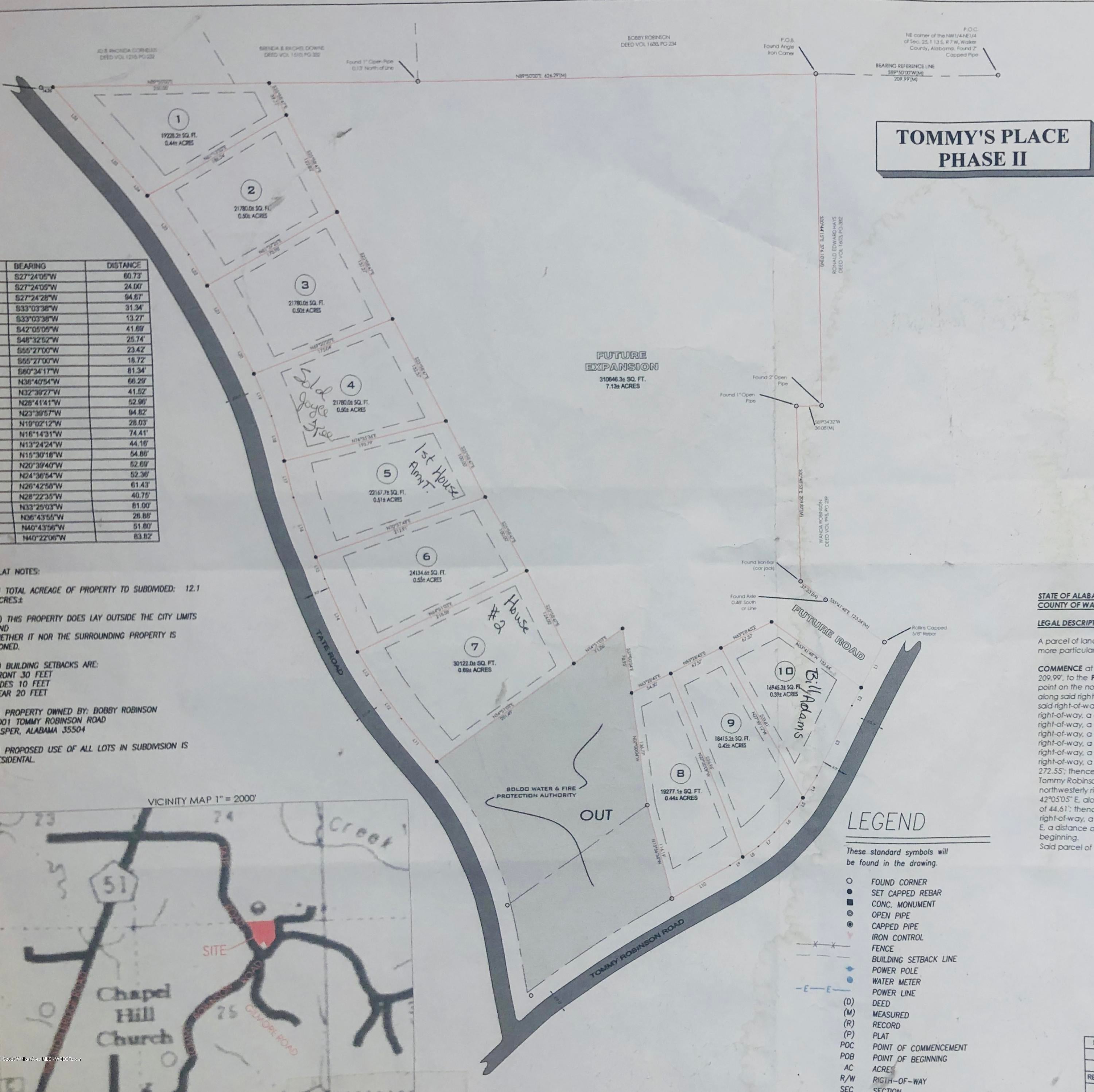 Lot 8 Tommy Robinson Road Jasper, AL 35504 - Photo 3 of 3 Gallery Image 3