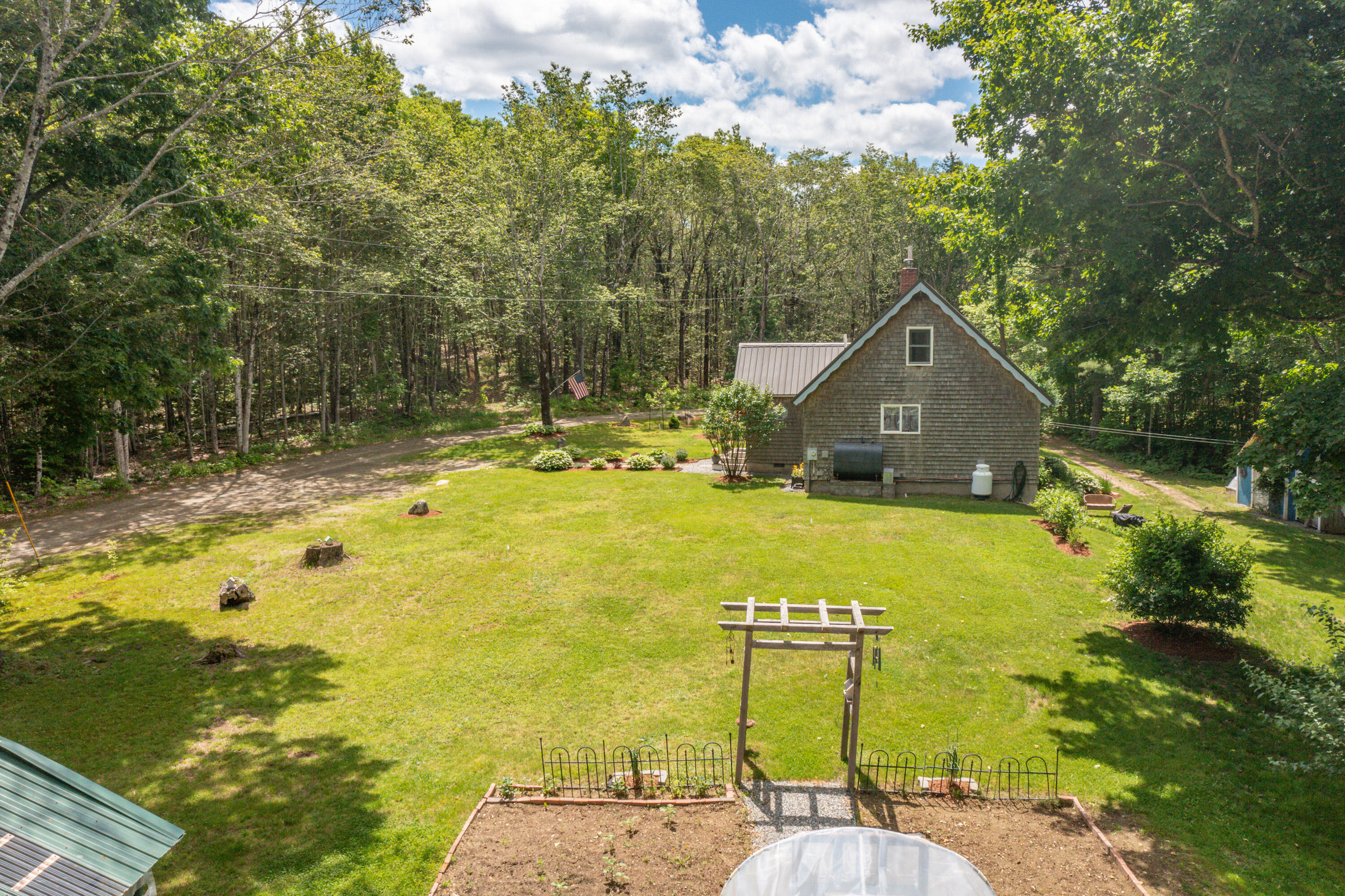 105 Perry Greene Hill Road Waldoboro, ME 04572 - Photo 59 of 61 View from the flower gardens
