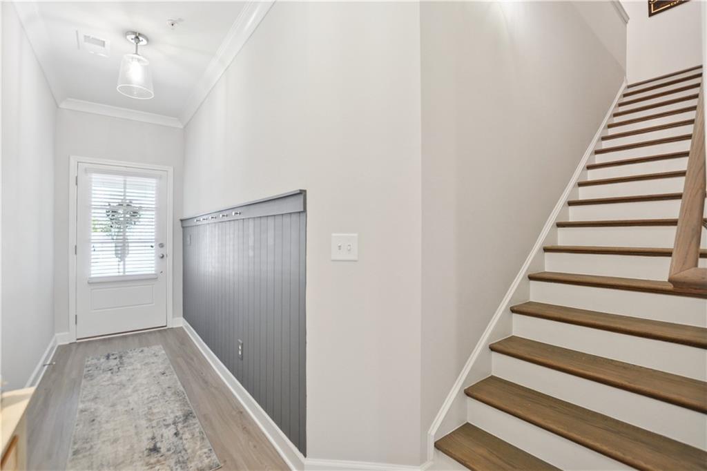 765 Trevett Way Marietta, GA 30066 - Photo 14 of 44 a view of entryway with wooden floor