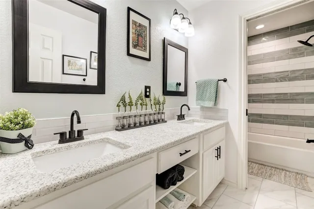 a view of a house with sitting area and garden