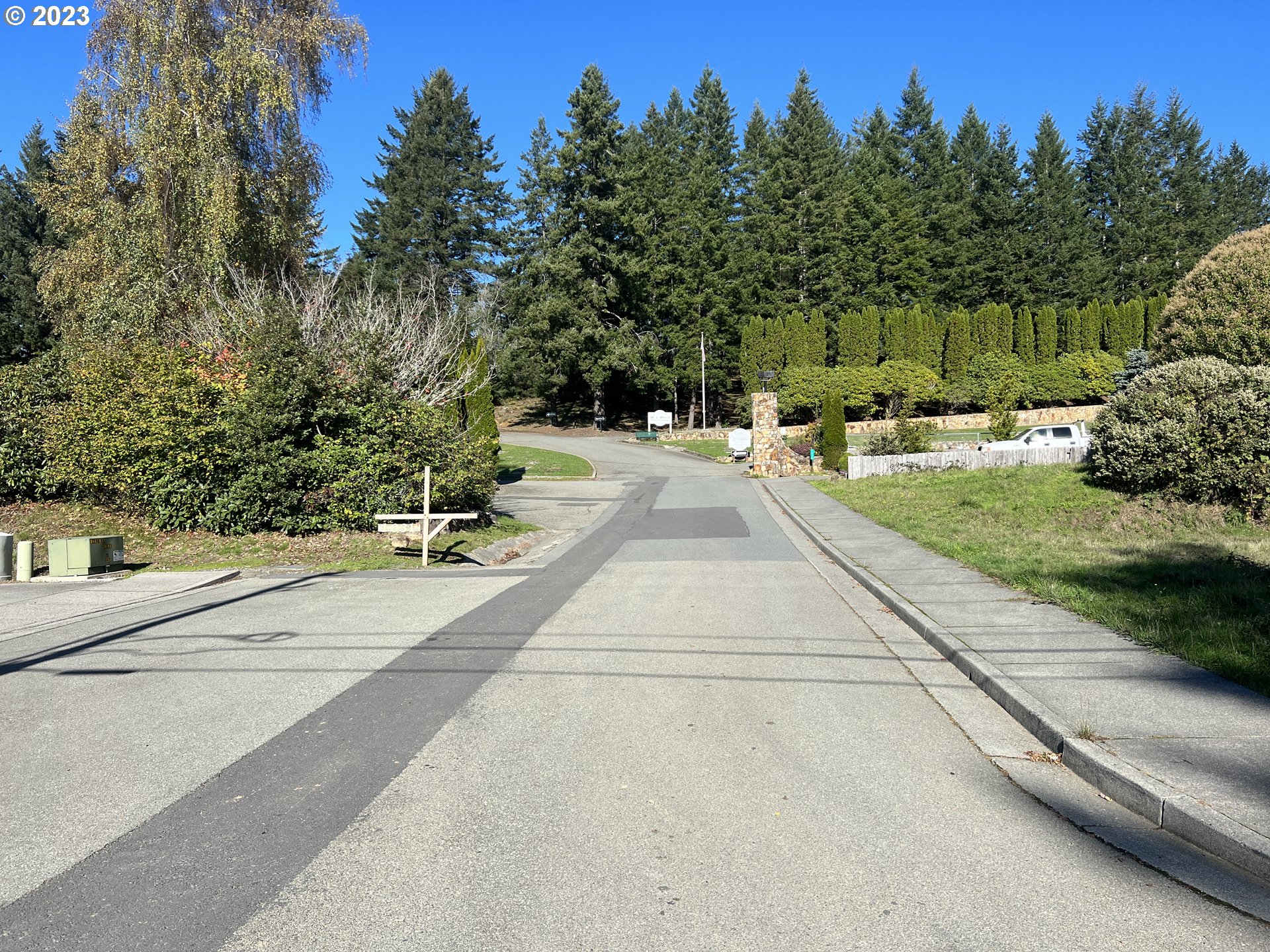 Meadow Lane Brookings, OR 97415 - Photo 11 of 13 a view of a back yard