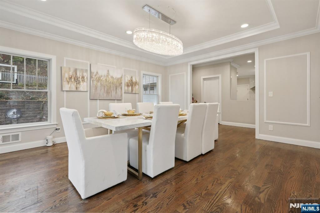 680 Soldier Hill Road Oradell, NJ 07649 - Photo 17 of 47 a view of a kitchen with furniture and wooden floor