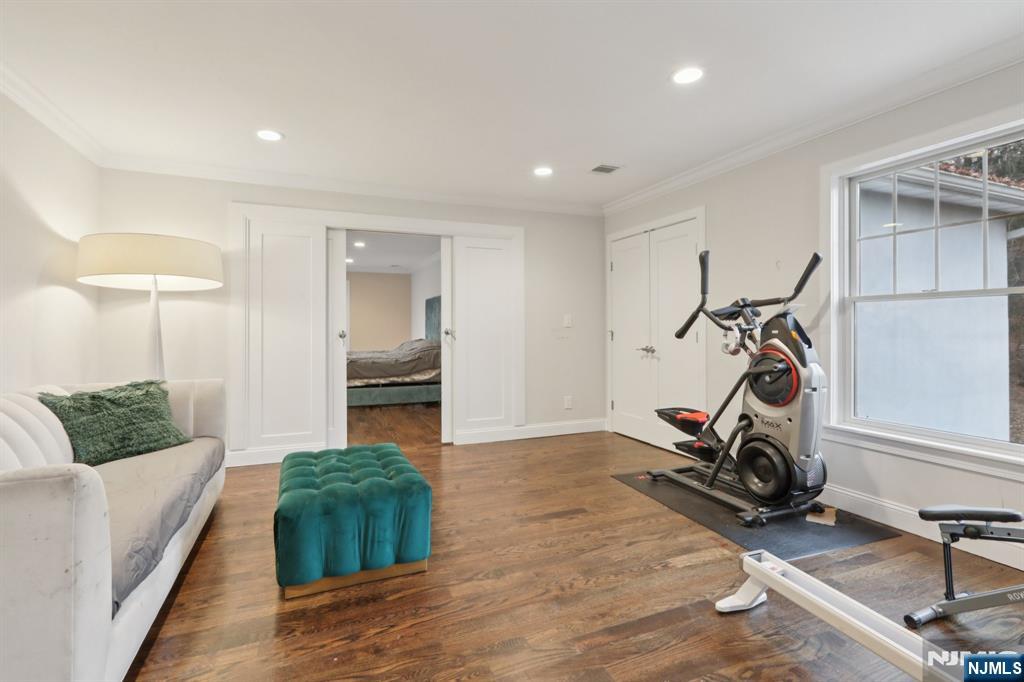 680 Soldier Hill Road Oradell, NJ 07649 - Photo 27 of 47 a view of a room with gym equipment