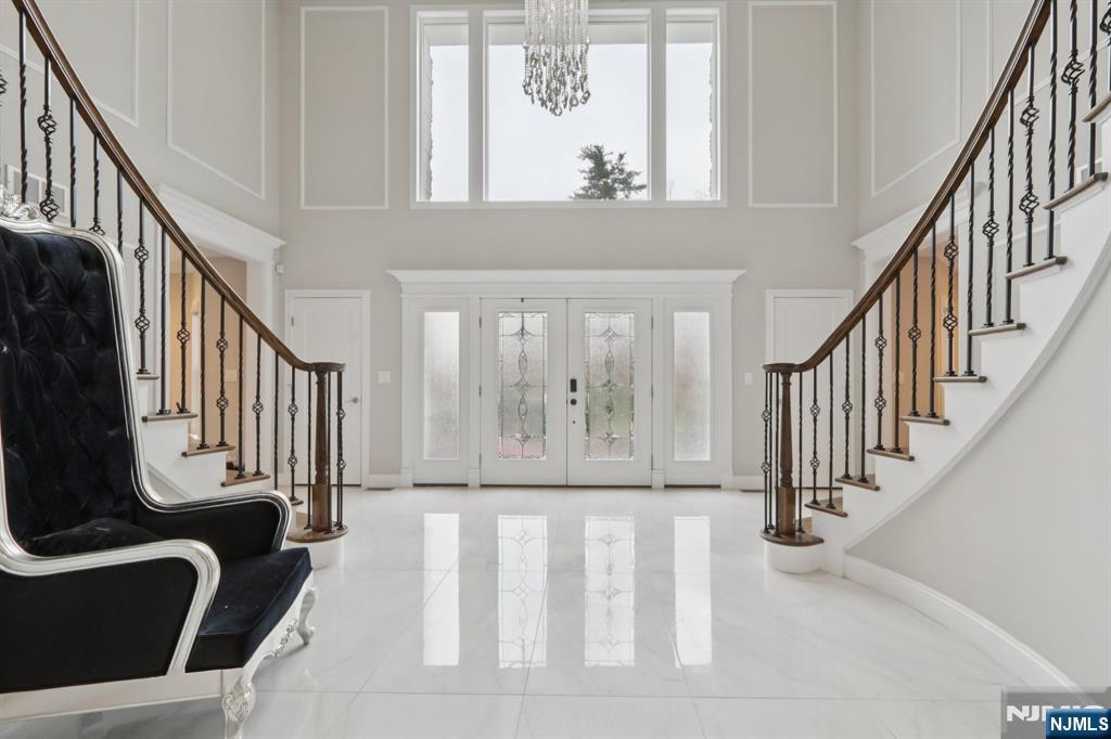 680 Soldier Hill Road Oradell, NJ 07649 - Photo 5 of 47 a view of entryway and hall with wooden floor