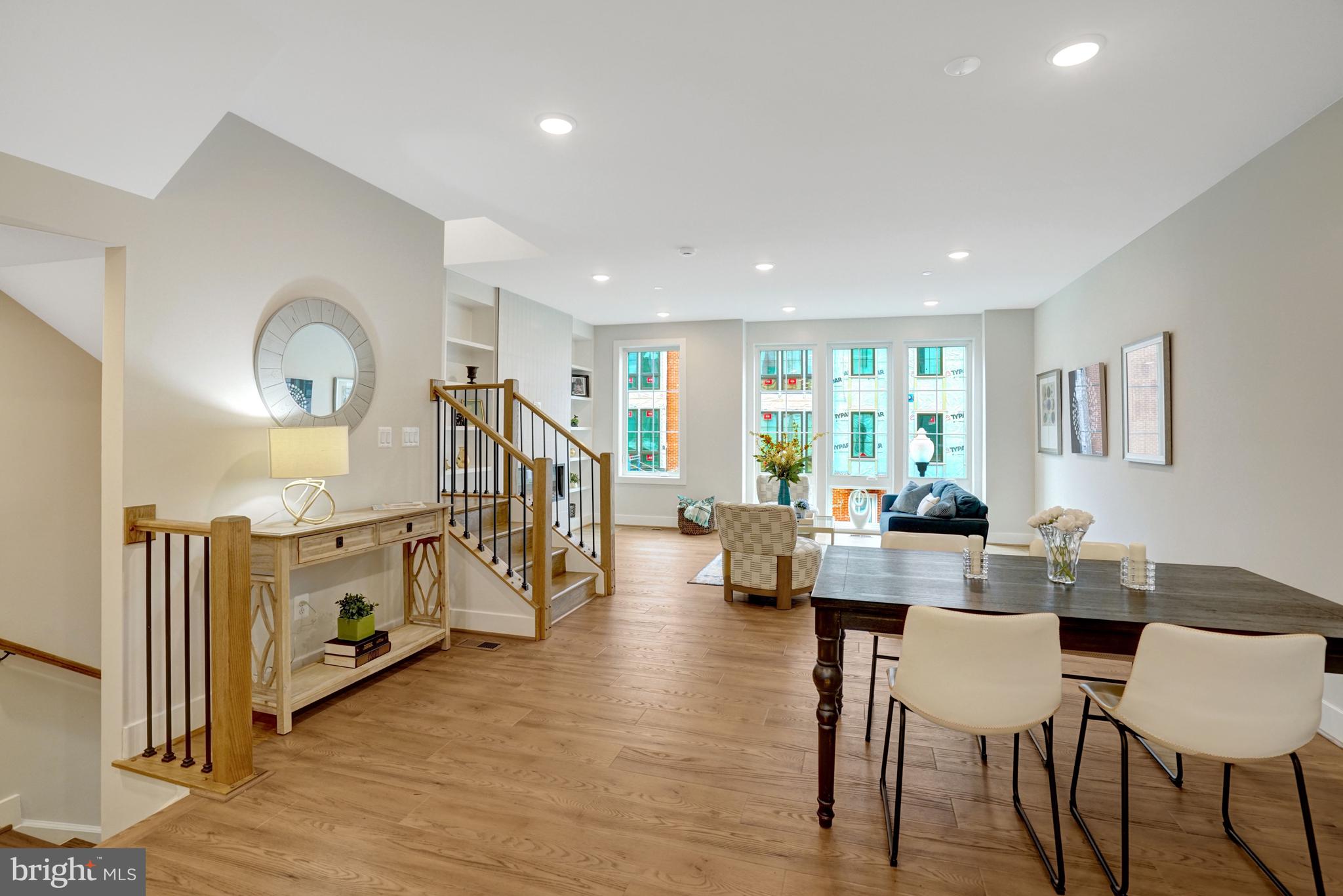 2605 Fall Line Street Alexandria, VA 22301 - Photo 27 of 71 a view of a livingroom with furniture hardwood floor and a large window