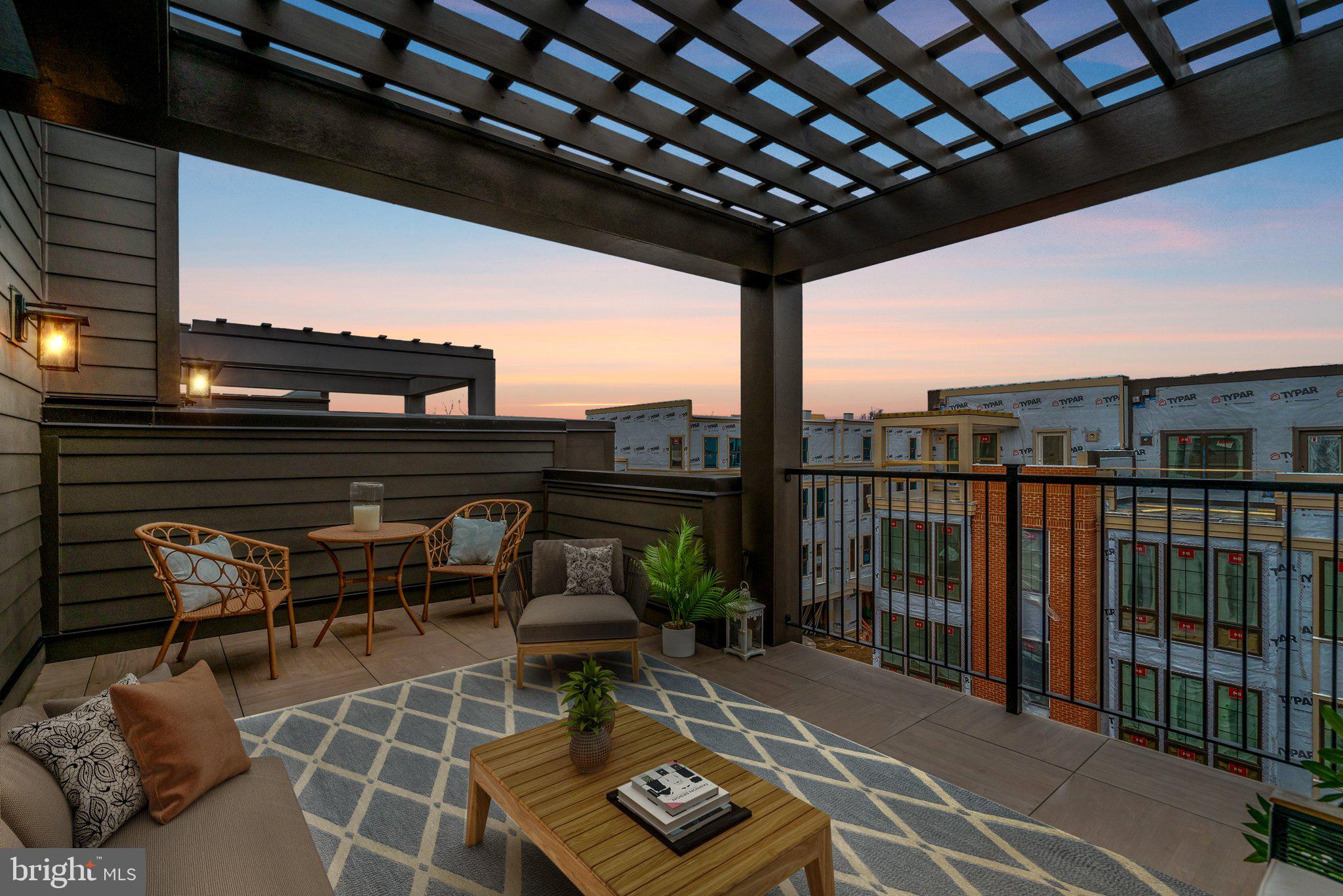 2605 Fall Line Street Alexandria, VA 22301 - Photo 4 of 71 a view of a balcony with furniture