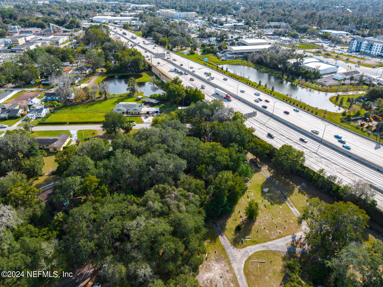 2353 York Street Jacksonville, FL 32207 - Photo 19 of 24 an aerial view of residential houses with outdoor space and river