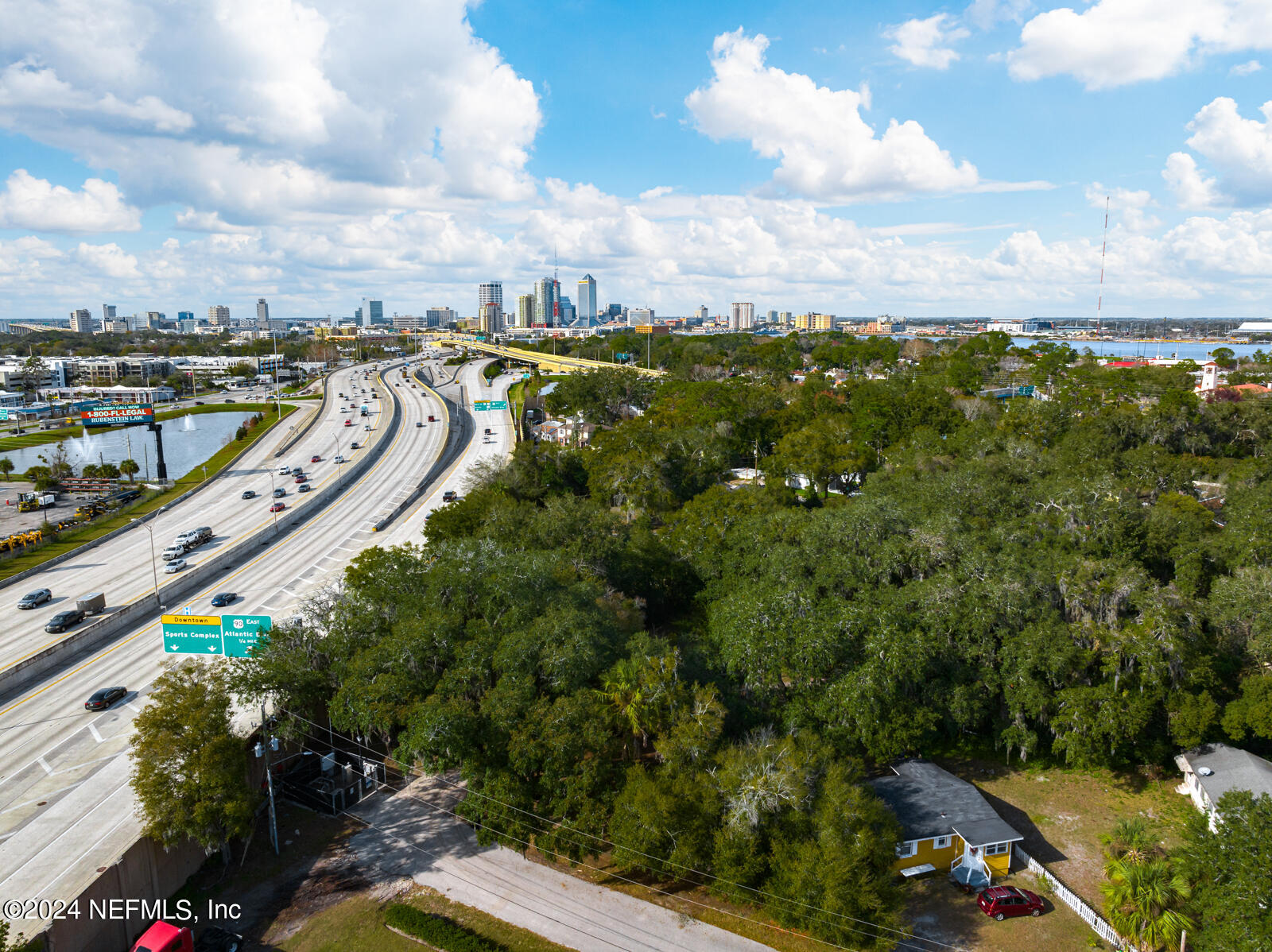 2353 York Street Jacksonville, FL 32207 - Photo 2 of 24 a view of a city with lots of trees