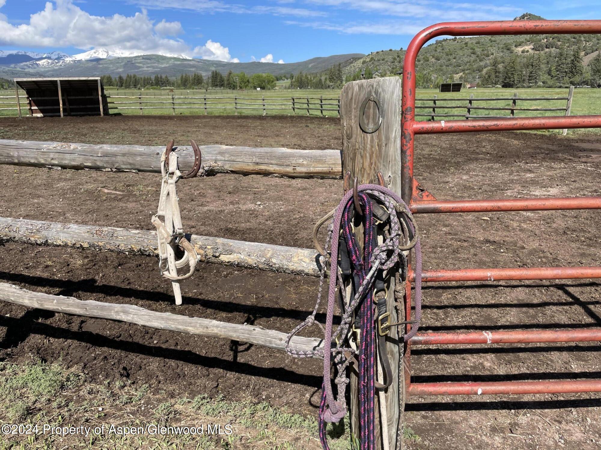 0 Lazy O Road, Unit LOT #4 Snowmass, CO 81654 - Photo 19 of 25 a view of a backyard with sitting area