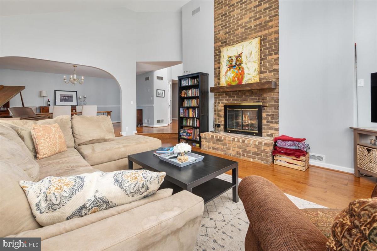 1937 High Ridge Road Annapolis, MD 21409 - Photo 13 of 64 A double sided wood burning fireplace in FR