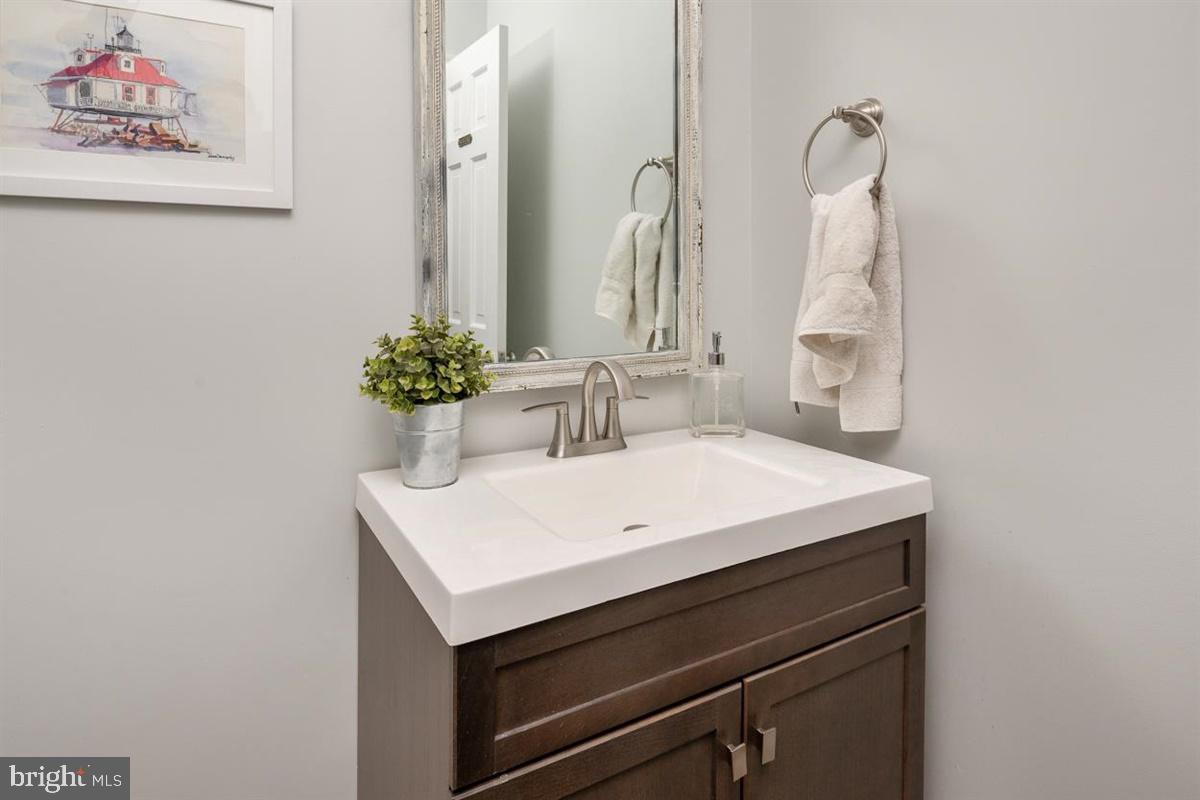 1937 High Ridge Road Annapolis, MD 21409 - Photo 30 of 64 Tasteful Powder room tucked away off foyer.