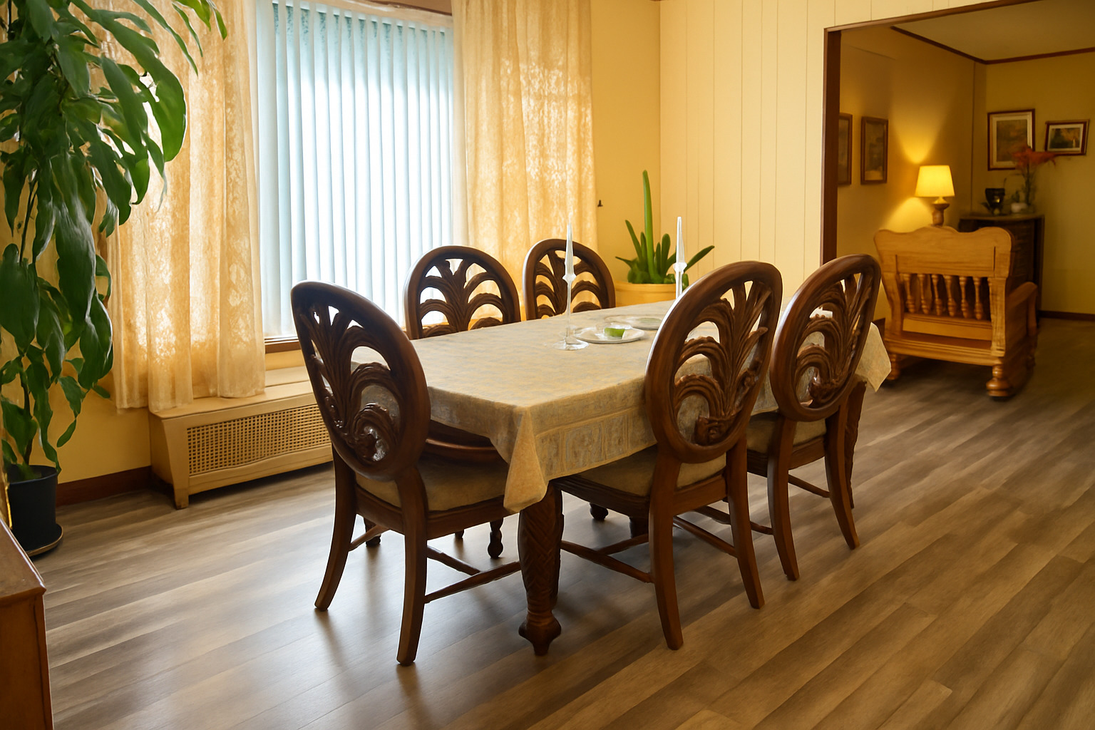 2735 West 36th Street Chicago, IL 60632 - Photo 2 of 6 a view of a dining room with furniture and window
