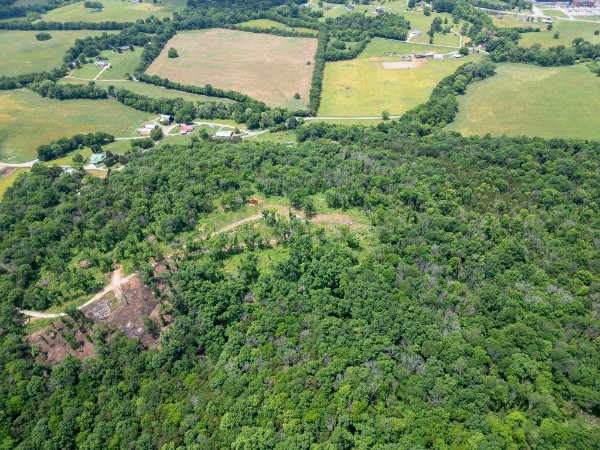 0 Goose Branch Road Lynchburg, TN 37352 - Photo 17 of 43 an aerial view of residential houses with outdoor space and lake view