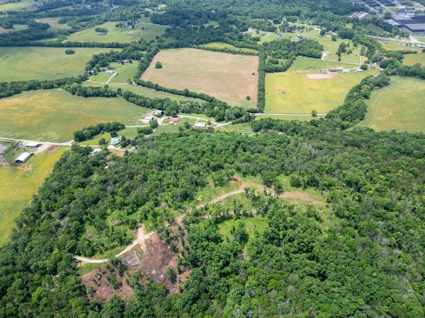 0 Goose Branch Road Lynchburg, TN 37352 - Photo 18 of 43 an aerial view of a residential houses with outdoor space and lake view