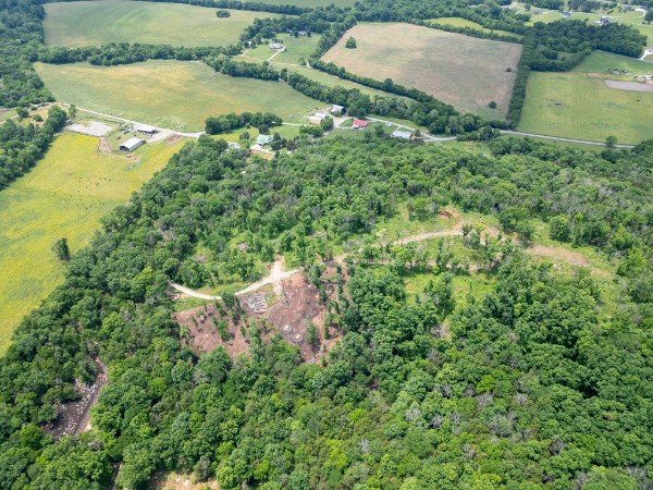 0 Goose Branch Road Lynchburg, TN 37352 - Photo 19 of 43 an aerial view of a house with a yard and lake view
